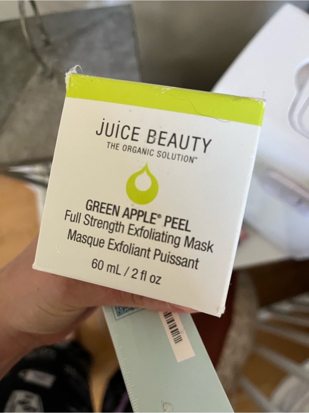 New in box Juice Beauty Green Apple Peel Full Strength Exfoliating Mask —